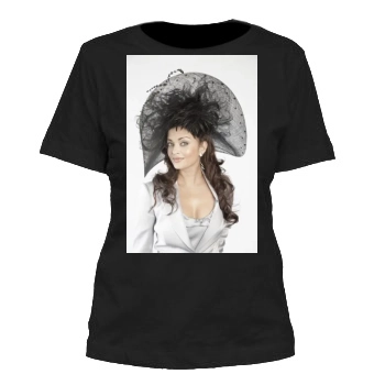 Aishwarya Rai Women's Cut T-Shirt