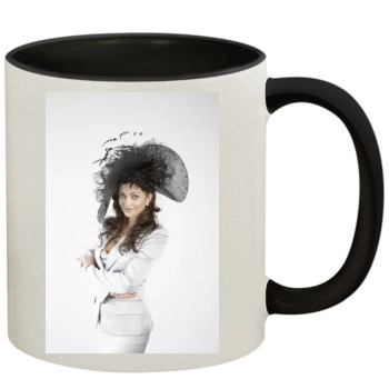 Aishwarya Rai 11oz Colored Inner & Handle Mug