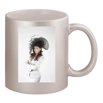 Aishwarya Rai 11oz Metallic Silver Mug