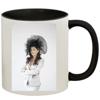 Aishwarya Rai 11oz Colored Inner & Handle Mug