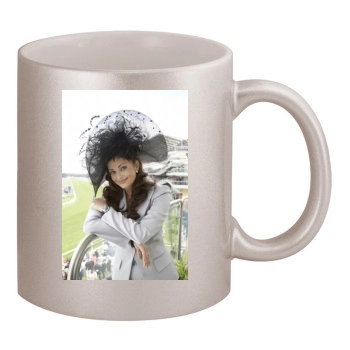 Aishwarya Rai 11oz Metallic Silver Mug