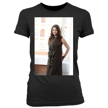 Aishwarya Rai Women's Junior Cut Crewneck T-Shirt