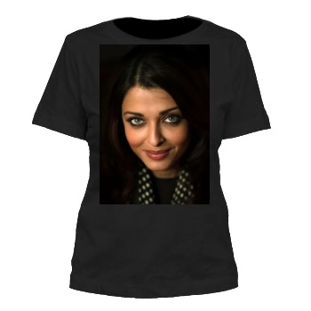 Aishwarya Rai Women's Cut T-Shirt