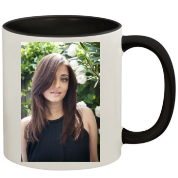 Aishwarya Rai 11oz Colored Inner & Handle Mug