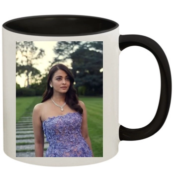 Aishwarya Rai 11oz Colored Inner & Handle Mug