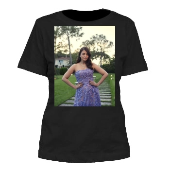 Aishwarya Rai Women's Cut T-Shirt