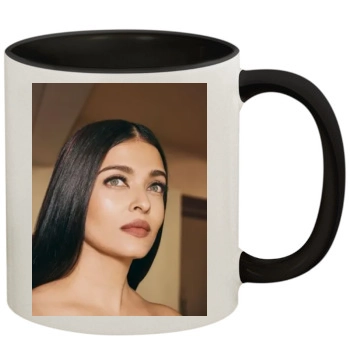 Aishwarya Rai 11oz Colored Inner & Handle Mug