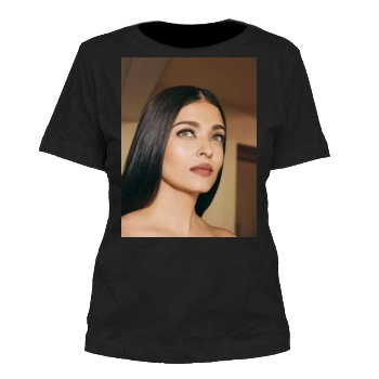 Aishwarya Rai Women's Cut T-Shirt