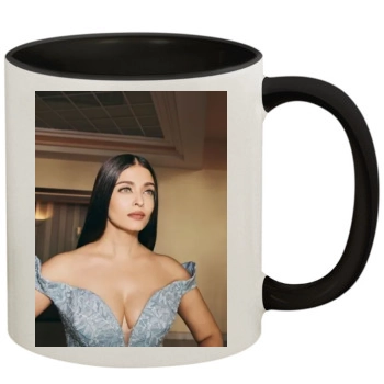 Aishwarya Rai 11oz Colored Inner & Handle Mug