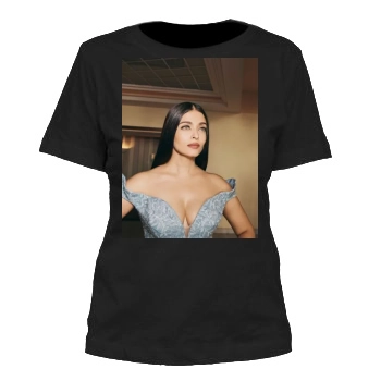 Aishwarya Rai Women's Cut T-Shirt