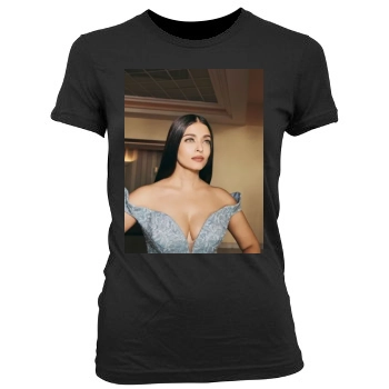 Aishwarya Rai Women's Junior Cut Crewneck T-Shirt