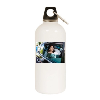 Aishwarya Rai White Water Bottle With Carabiner