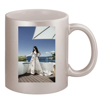 Aishwarya Rai 11oz Metallic Silver Mug