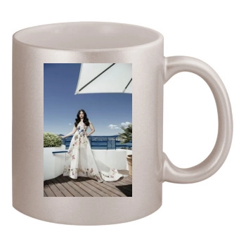 Aishwarya Rai 11oz Metallic Silver Mug