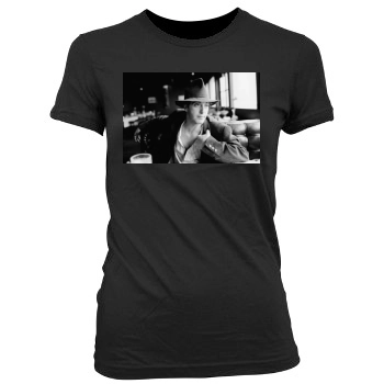 Al Pacino Women's Junior Cut Crewneck T-Shirt