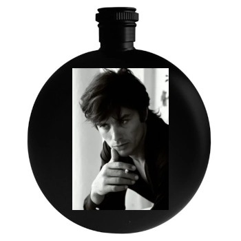 Alain Delon Round Flask