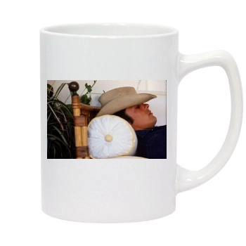 Alain Delon 14oz White Statesman Mug