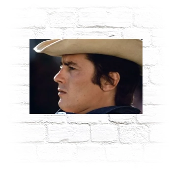 Alain Delon Metal Wall Art