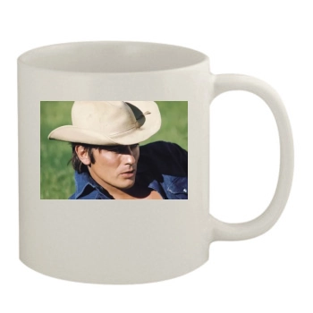 Alain Delon 11oz White Mug