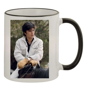 Alain Delon 11oz Colored Rim & Handle Mug