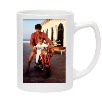 Alain Delon 14oz White Statesman Mug