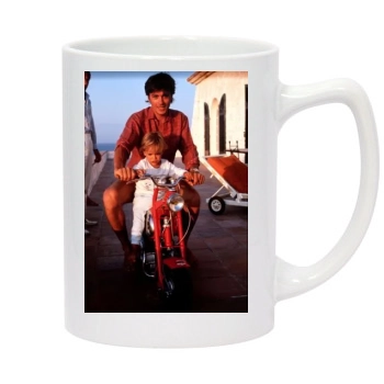 Alain Delon 14oz White Statesman Mug