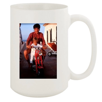 Alain Delon 15oz White Mug