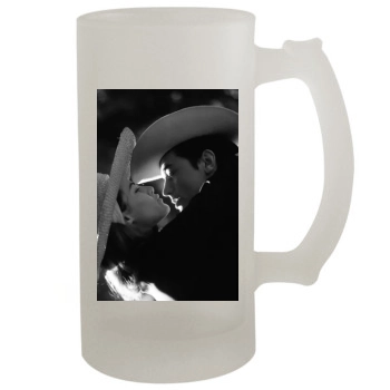 Alain Delon 16oz Frosted Beer Stein