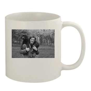 Alain Delon 11oz White Mug