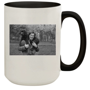 Alain Delon 15oz Colored Inner & Handle Mug