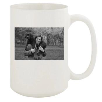 Alain Delon 15oz White Mug