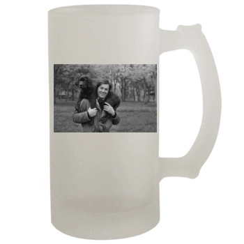 Alain Delon 16oz Frosted Beer Stein