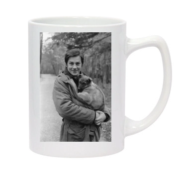 Alain Delon 14oz White Statesman Mug