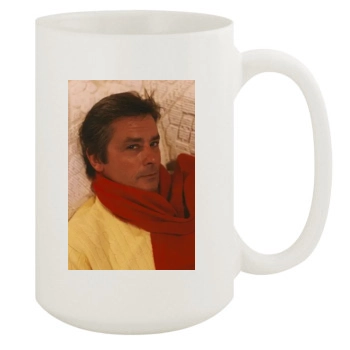 Alain Delon 15oz White Mug