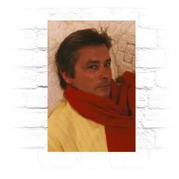 Alain Delon Metal Wall Art