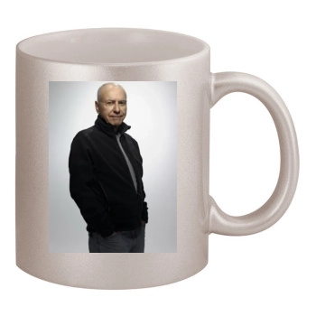 Alan Arkin 11oz Metallic Silver Mug