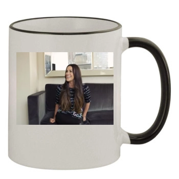 Alanis Morissette 11oz Colored Rim & Handle Mug