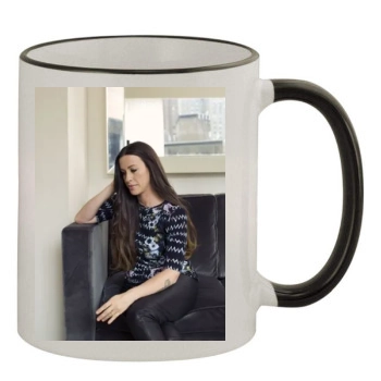 Alanis Morissette 11oz Colored Rim & Handle Mug