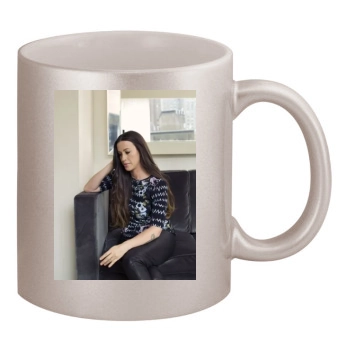 Alanis Morissette 11oz Metallic Silver Mug