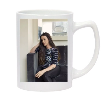 Alanis Morissette 14oz White Statesman Mug