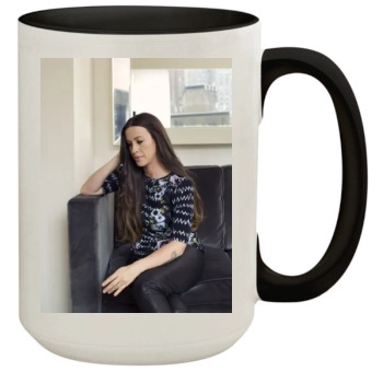 Alanis Morissette 15oz Colored Inner & Handle Mug