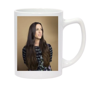 Alanis Morissette 14oz White Statesman Mug