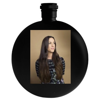 Alanis Morissette Round Flask