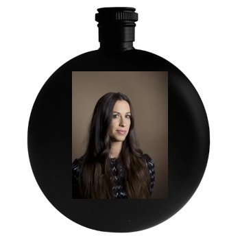 Alanis Morissette Round Flask