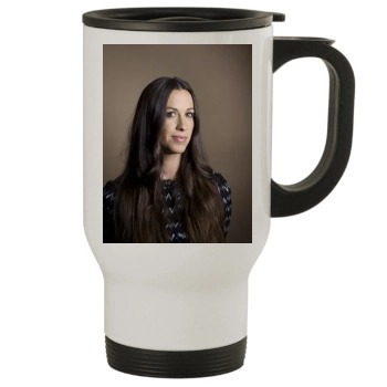 Alanis Morissette Stainless Steel Travel Mug