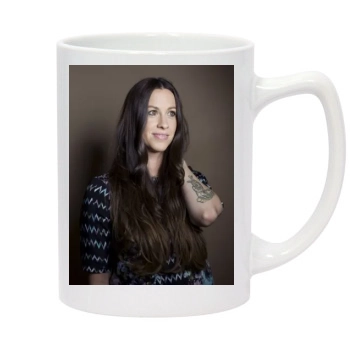 Alanis Morissette 14oz White Statesman Mug