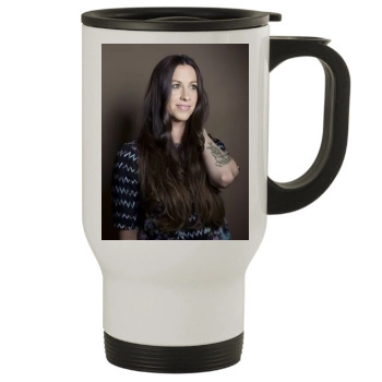 Alanis Morissette Stainless Steel Travel Mug