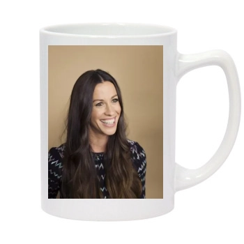 Alanis Morissette 14oz White Statesman Mug