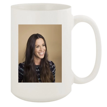 Alanis Morissette 15oz White Mug