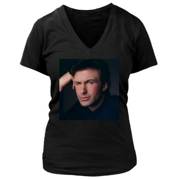 Alec Baldwin Women's Deep V-Neck TShirt